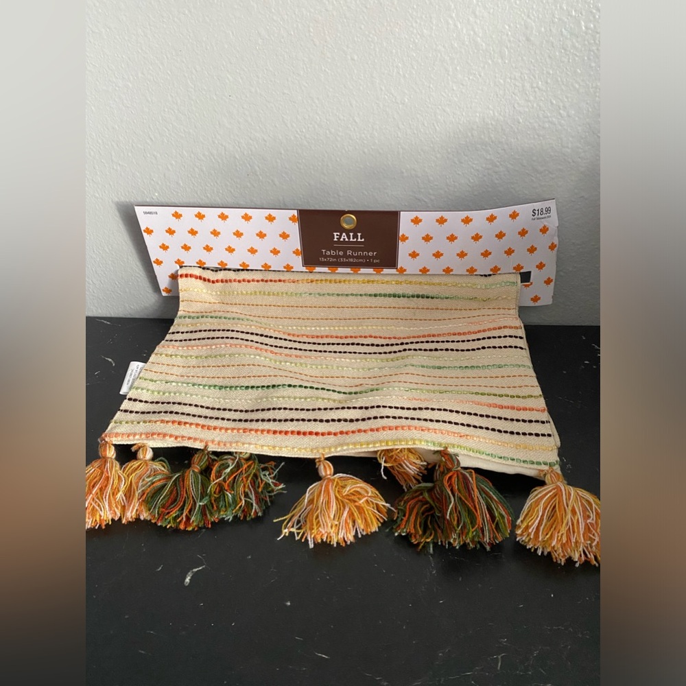 Fall table runner
